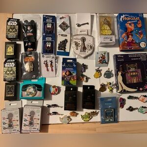 Disney pin purge!!✨🎉